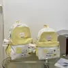 Mochila Nueva para Niñas de Puntos Mochila de Gran Capacidad para Estudiante de Secundaria Dropshipping Linda Estilo Ins Bolso Escolar para el Trabajo