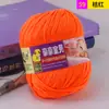 Sanli lã de bebê produtos genuínos bebê bebê algodão leite proteína de seda lã tricotado à mão espessura média querido bebê