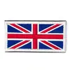 Bandera de la Unión Bandera Bordada Pegatina de Tela Brazalete Decoración para Mochila Parche Cuadrado Insignia Táctica de Moral Velcro