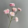 Peonías artificiales de múltiples cabezas, lirios y ranúnculos para la decoración de la escena exterior de salones de bodas y hoteles y el embellecimiento del pasillo.