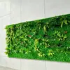 Parede de Plantas Parede de Fundo de Plantas Verdes Decoração de Parede Interna Varanda Cabeça de Porta Tridimensional Gramado Artificial Biônico