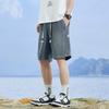 Pantalones cortos de mezclilla de verano para hombre, nuevos, rectos, holgados, de marca a la moda, informales, combinables, de cinco puntos.