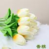Flor artificial tulipa buquê de flores de casamento adereços para fotos decoração sala de estar casa flor artificial PU atacado