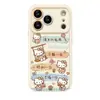 Lanyard Lindo con Texto de Gato Adecuado para Funda de Teléfono Móvil Apple 17Promax Iphone15 Silicona 16 Nuevo Modelo para Mujer 18