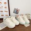 Zapatos Blancos de Suela Gruesa, Transpirables, Nuevo Estilo Otoño 2026, Zapatos Artísticos, Diseño de Nicho, Tenis Deportivos para Estudiantes para Mujer