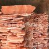 Atacado de fábrica um lado plano sal pedra sal pedaço entulho pedra sal granulado sal sal-gema sal Khan sala de vapor Material da casa de sal