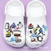 Nuevos Accesorios para Zuecos de Deportes de Invierno: Charms para Zapatos de Pingüino de Curling de PVC, Lindos Dibujos Animados para Decoración DIY de Zapatos de Jardín