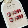 Vestindo armadura atacado puro quer nail art menina quente flash wearable mago remendo de unhas estudante armadura de alto valor de cor
