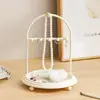 Suporte de Mesa Simples para Colar Pulseira Joias Brinco Ornamento Display Stand Joias Elástico de Cabelo Organizador de Armazenamento de Mesa de Maquiagem