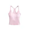Camiseta sin mangas de canalé de color liso estilo americano para deporte 2026 Verano Nueva Chica Caliente Sexy Ajustada Adelgazante