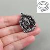 Colgante Pájaro Dapeng Xizang Joyería Pequeña Vintage Envoltura Pasta Accesorios de Mano Collar Suministros Tántricos Colgante Pájaro de Alas Doradas