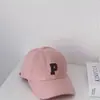 Boné de Baseball Simples Estilo Coreano para Crianças Tendência Meninos e Meninas 2-8 Anos Boné Estiloso com Letras Bico de Pato Tendência Aba Larga