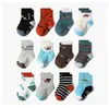 BÁSICOS PARA NIÑOS Calcetines de algodón nuevos con dibujos animados para niños de Amazon, calcetines antideslizantes para el suelo, calcetines de media pantorrilla para bebé, calcetines para niñas