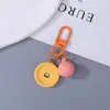 Chaveiro Pingente Criativo Fofo de Resina com Rosto Sorridente Pingente de Chaveiro para Decoração de Sacola de Presente com Caixa Surpresa DIY