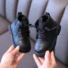 Nuevo Otoño Zapatos para Niños Botas para Niños Botas Martin Botines de Cuero para Niños Zapatos para Bebés Niñas Venta al por Mayor