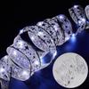 Luces de Cinta Navideña Luces de Cadena Decoraciones Navideñas Accesorios para Árbol de Navidad Colgante Decorativo Cinta de Doble Capa Bronceada