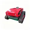 Novo Modelo de Cortador de Grama, Máquina Autopropelida com Esteiras Controlada Remotamente para Pomares, Uso Agrícola e Doméstico, Limpeza de Terreno Todo-o-Terreno, Máquina de Capina de Alta Potência