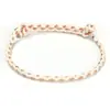 Pulsera de hilo de color de cuatro hebras transfronteriza pulsera tejida a mano pulsera de cuerda pulsera con cierre de paz