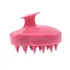 Estilo Calabaza Cepillo Masajeador de Goma Suave Cepillo para Champú Drenaje de Meridianos Cuidado de la Salud Baño Cepillo de Baño Belleza Cuidado del Cabello Cepillo de Silicona Peine