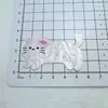 Nuevo Gatito Lindo Placa de Acrílico con Forma de Concha Pasador Llavero Hebilla de Zapato Parche Accesorios para Joyería DIY
