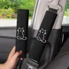 Fabricante Transfronteiriço Capa de Ombro para Cinto de Segurança de Carro com Seda de Gelo Montada no Carro Extensor de Cinto de Segurança Capa Anti-Estrangulamento para Longa Distância Macia