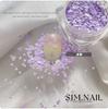 Uñas Macaron 1MM japonesas y coreanas amor estrella mini lentejuelas fluorescentes alto brillo estrella de cinco puntas parche material para uñas