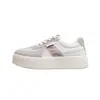 Nuevas Zapatillas Simples de Suela Gruesa para Mujer, Nuevos Zapatos Versátiles para el Otoño, que Aumentan la Altura y Alargan las Piernas, Zapatos Casuales Discretos