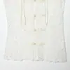 Venta Caliente Transfronteriza de Aliexpress Moda Primavera 2026 Top de Encaje Texturizado con Adorno de Nudo 2501523