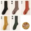 Meias de Terry Extra Grossas de Inverno Tamanho Grande Masculinas e Femininas Meias Quentes de Lã Meias de Toalha de Lã Extra Grossas Meias Quentes