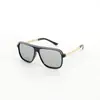 Gafas de Sol de Moda para Niños con Lentes Reflectantes de Mercurio de Colores, Estilo Aviador Versátil Casual con Personalidad Estilo Hong Kong