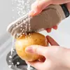 Cepillo Limpiador de Frutas y Verduras para Cocina del Hogar, Herramienta Multifuncional para Lavar Papas, Verduras y Frutas, Cepillo Limpiador Flexible