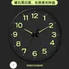 Reloj de Pared para Sala de Estar 2026 Nuevo Modelo Moderno Simple Silencioso Reloj de Dormitorio Montado en Pared Sin Taladro Reloj Electrónico de Cuarzo