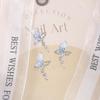 Nuevo de Primavera LZ joyería para uñas de alta definición Serie Valle de Mariposas Lujo Ligero Mariposa Tridimensional Super Brillante colgante Accesorios de Diamante para Uñas