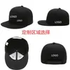 Gorra de Béisbol Planas de Seis Paneles Estilo Americano con Bloques de Color Transfronterizos, Gorra de Béisbol Lisa de Color Sólido con Visera Plana Estilo Hip-Hop Unisex, Estilo Unisex