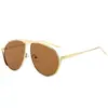 Gafas de Sol de Moda Nuevas con Montura Grande Protección UV400 de Verano Gafas de Sol de Gama Alta Tendencia