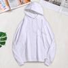 1 pesado 380g algodão grande terry ombro hoodie crewneck oversize Hong Kong estilo solto Wide Edition suéter
