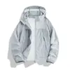 Nova Roupa de Proteção Solar de Verão, Jaqueta de Proteção Solar Casual e Versátil com Capuz, Roupa Esportiva Anti-UV Masculina, Primavera