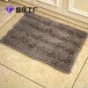 Alfombras en Stock de Fabricantes: Alfombras de Chenilla de Color Sólido con Pelo Grueso y Delgado, Felpudos Antideslizantes para Sala de Estar, Respaldo con Adhesivo Termofusible, Felpudos para Entrada