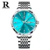 Negocio de Comercio Exterior Reloj Simple para Estudiantes Hombres Luminoso Cristal de Cuarzo Reloj Suizo Hombres Impermeable Reloj para Hombres