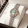 Relógio Aimana Pequeno para Mulheres, À Prova d'Água, Luxo Leve, Pulseira de Aço Inoxidável Sólido para Mulheres, Transmissão ao Vivo de Comércio Exterior, Dropshipping de Peça Única