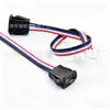 Conector Hembra Tipo-C 4P Inyectado con Pegamento de Presión Directa con Cable Terminal de 150 mm Carga Única Ventilador Pequeño Puerto de Carga C