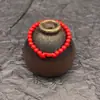 Explosiones Año de Nacimiento en Vivo Pulsera de Cinabrio Pulsera Pixiu Arena Dorada Púrpura Bajo Contenido Arena Original Pulsera de Bolsa de la Fortuna