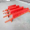 Limpiador de Banda Wanda Tipo H Tipo P en Stock, Ancho 800mm Hoja Raspadora de Poliuretano, Limpiador de Banda de Sección Vacía
