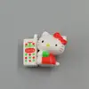 Comércio Exterior Atacado Desenho Animado Boneca Gashapon Versão Mini Pequeno Gato Kt Capa de Celular Creme Cola DIY Material Acessórios