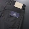 Calça casual elástica anti-pilling, absorvente de suor, masculina, primavera e verão, fina, não amassa, cinco bolsos, corte reto, versátil