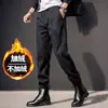 Calça casual masculina versátil, calça casual de corte reto solta, calça jogger masculina da moda 2025, calça masculina versátil da moda estilo Hong Kong