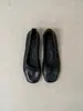 Zapatos de tacón bajo cuadrados de estilo artístico retro para mujer, zapatos planos nuevos de suela blanda, cómodos para ir al trabajo