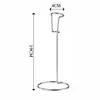 Soporte directo de fábrica para espumador de leche de acero inoxidable, estante de secado con varilla agitadora eléctrica, soporte organizador de gadgets para café