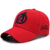 Boné de Baseball Fashion Transfronteiriço Bordado Tridimensional Chapéu Masculino Esportivo Outdoor Lazer Boné com Aba Chapéu Viseira de Proteção Solar Masculino
