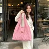 Bolso de Hombro de Gamuza con Lunares Estilo Coreano, Textura de Alta Calidad y Buen Aspecto, Adecuado para Estudiantes que Van a Clase y para el Trayecto Diario, Versátil Bolso Chaleco de Gran Capacidad